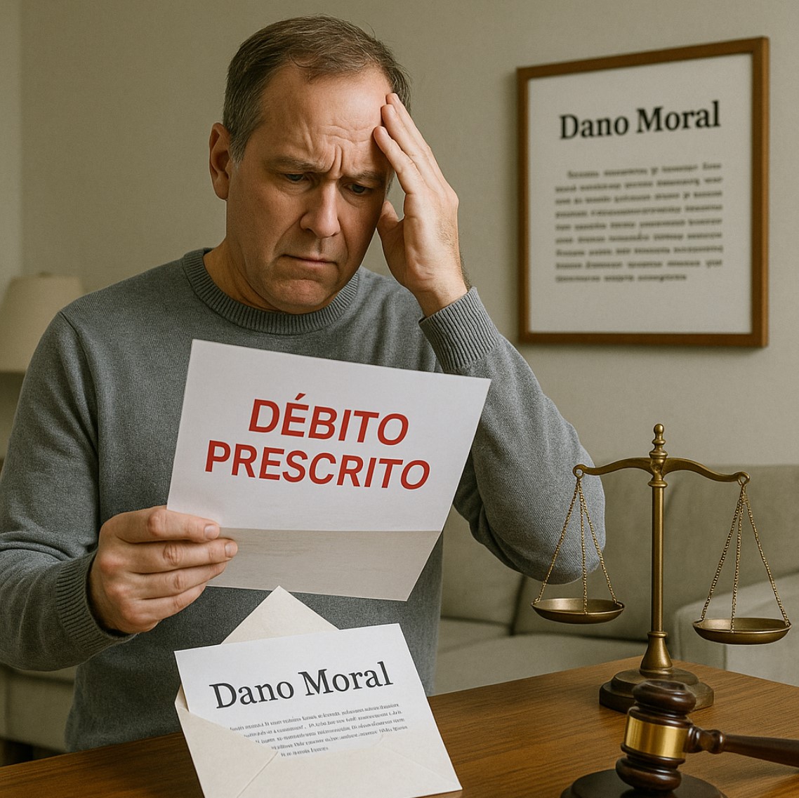 cobrança de dívida prescrita ilegalidade dano moral