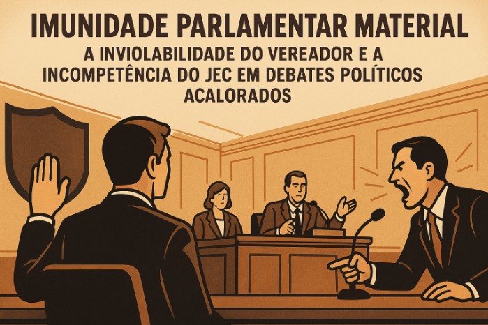 Martelo de juiz sobre processo judicial ilustrando o risco de alterar a verdade dos fatos no tribunal.