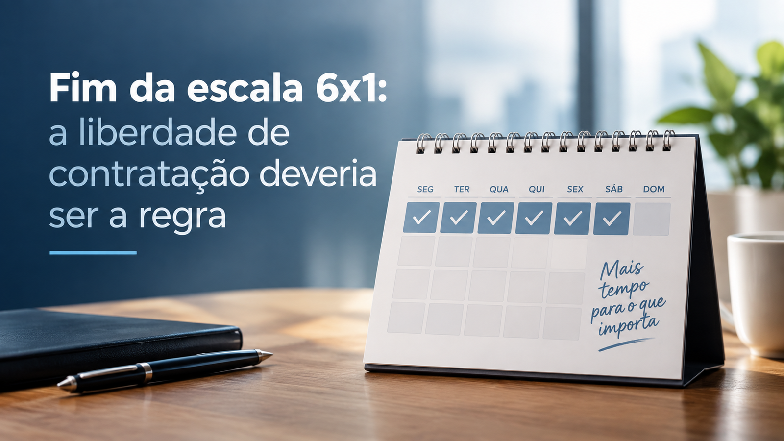 Pequeno comércio de bairro abrindo pela manhã, ilustrando o impacto do fim da escala 6x1 sobre pequenos empregadores.